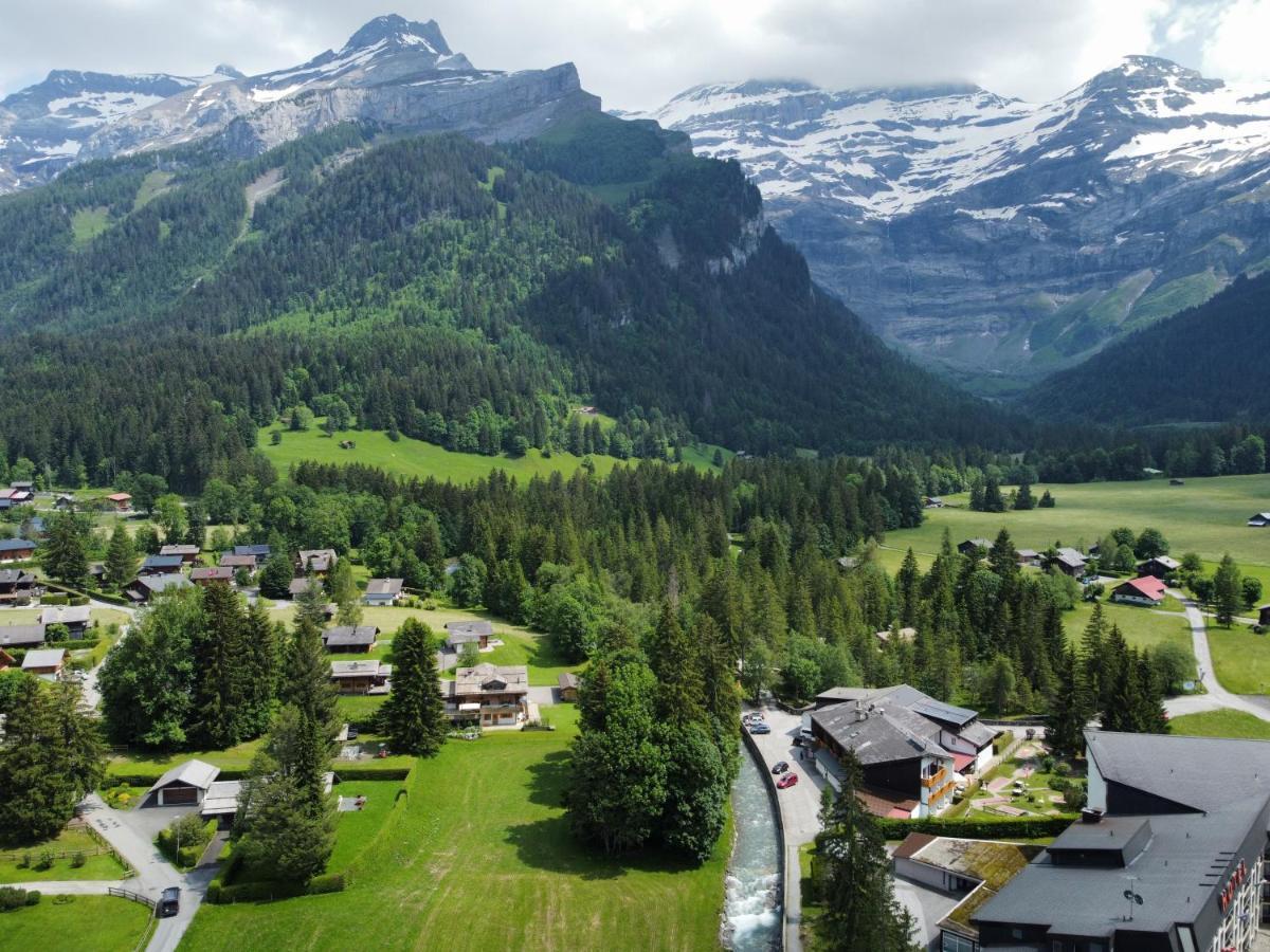 Hotel Les Sources Les Diablerets Exterior foto